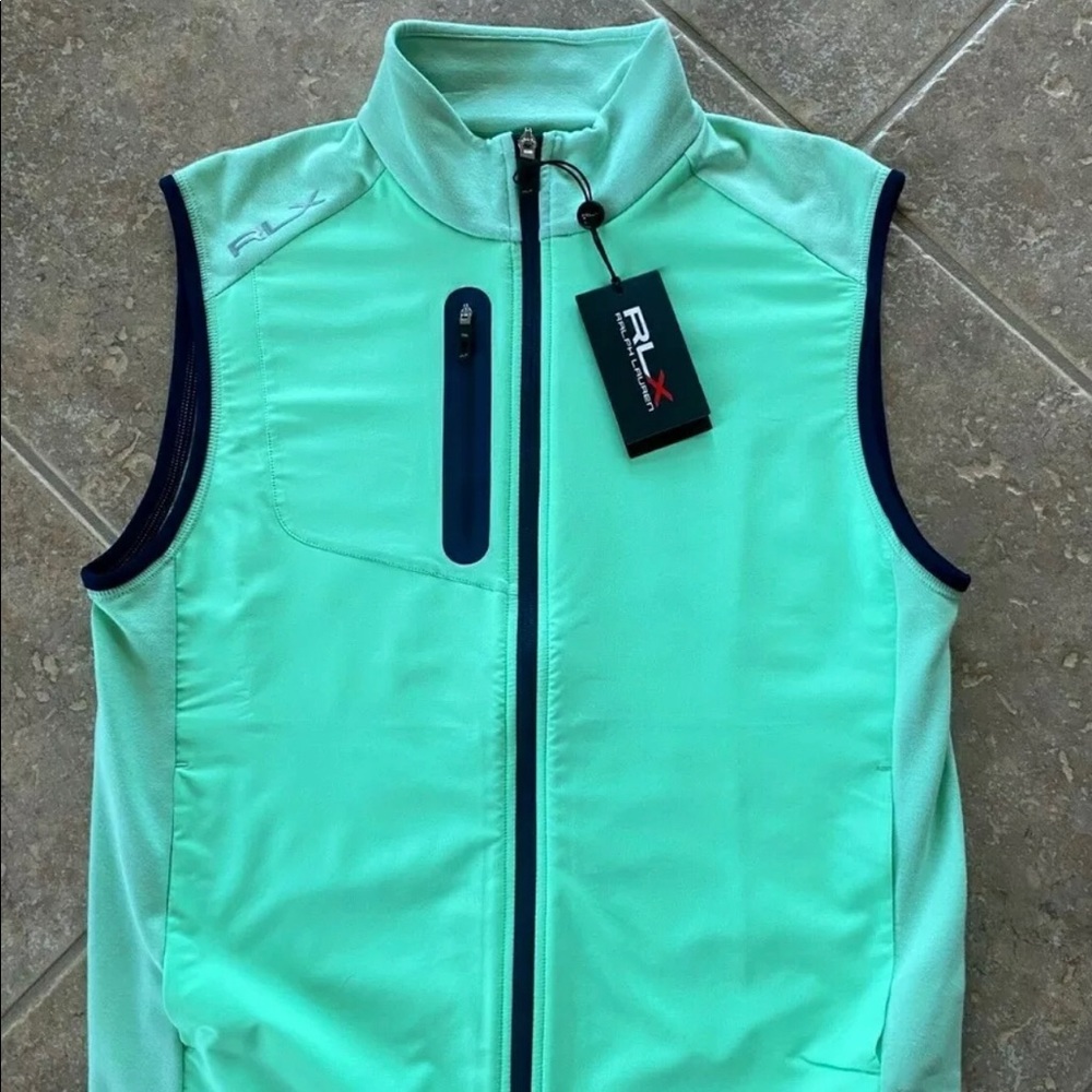 Ralph Lauren RLX Eastward HO Full Zip Golf Performance Vest Mens